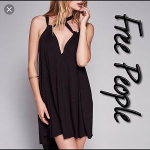 Free People Dresses - Free people island harbor black dress. NWOT Free People Dresses - Free people island harbor black dress. NWOT